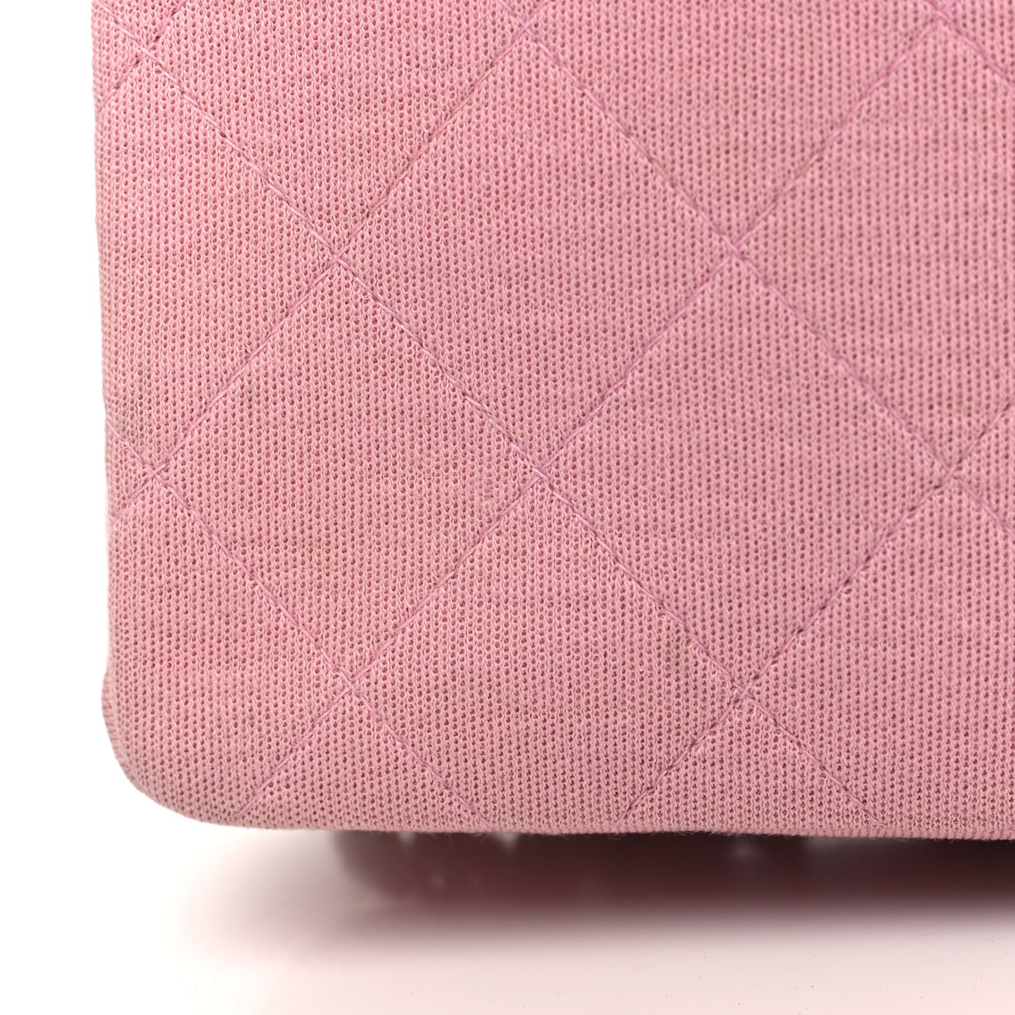 Jersey Quilted Small Single Flap Pink