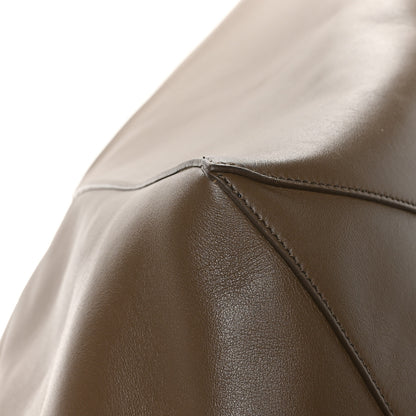 Loewe Shiny Calfskin XXL Puzzle Fold Tote Umber 9 of 10