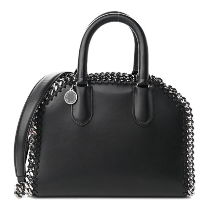 Stella McCartney Eco Alter Nappa Mini Falabella Box Top Handle Bag Black 1 of 8