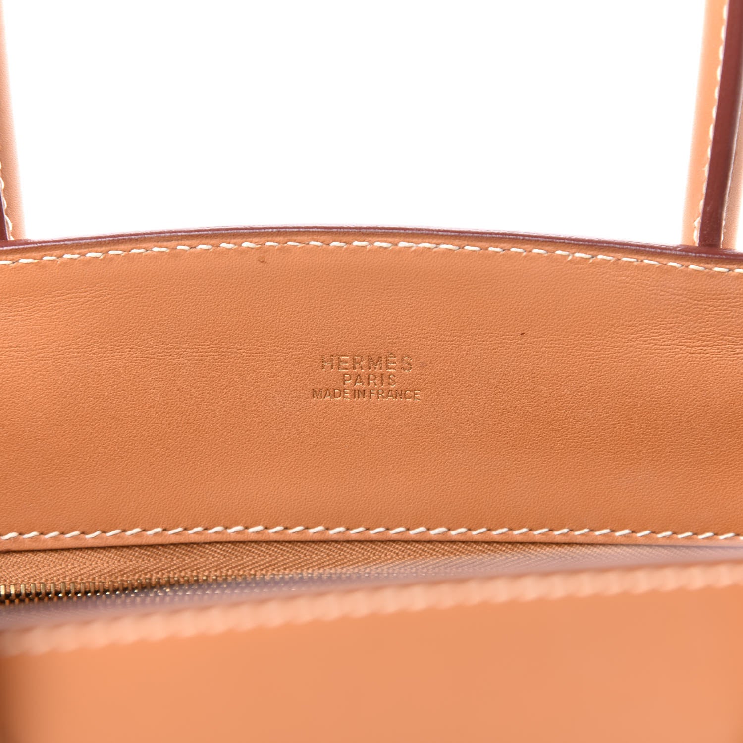 Hermes Barenia White Bus 30 Fauve 6 of 9