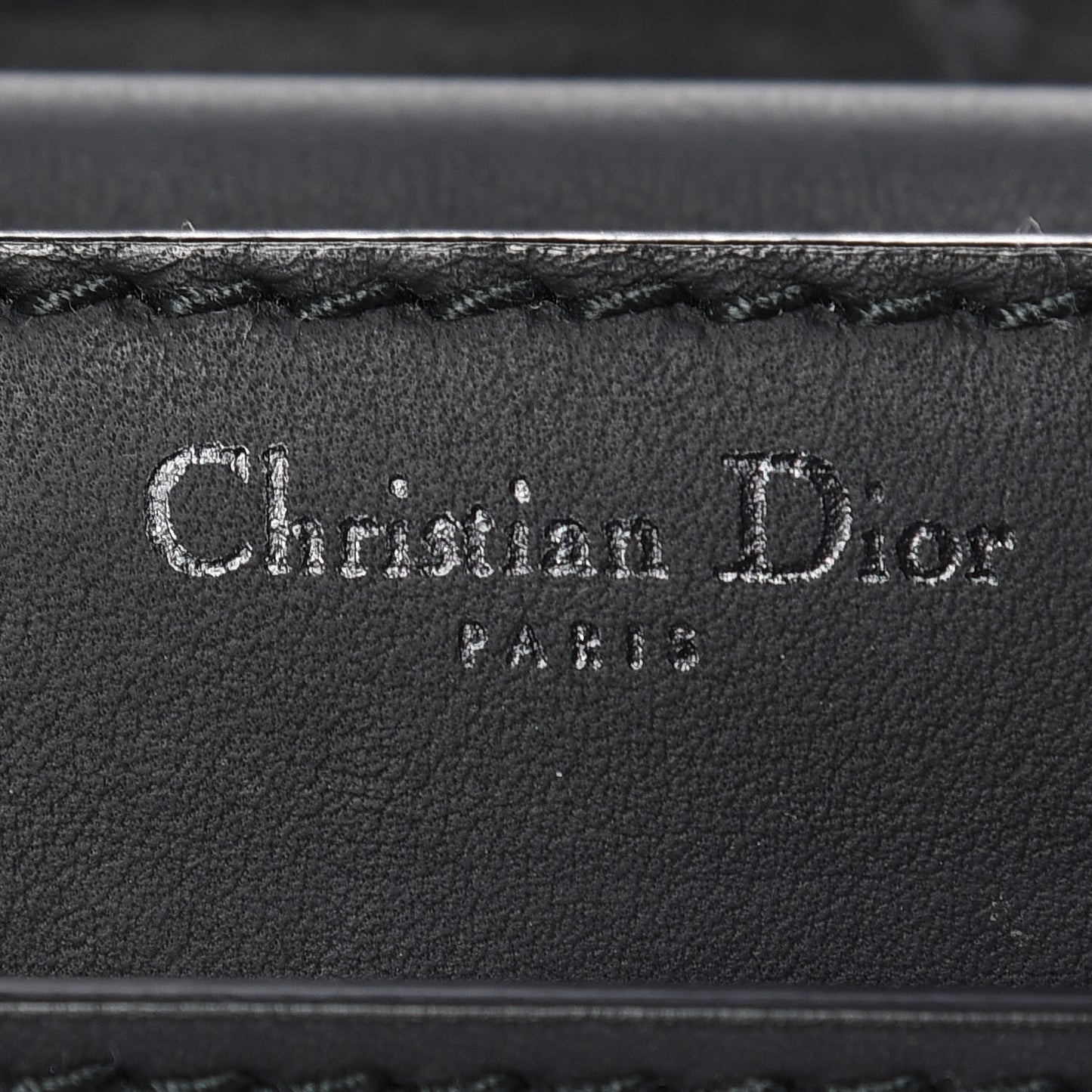Ultra Matte Calfskin J'Adior Chain Flap Bag Black
