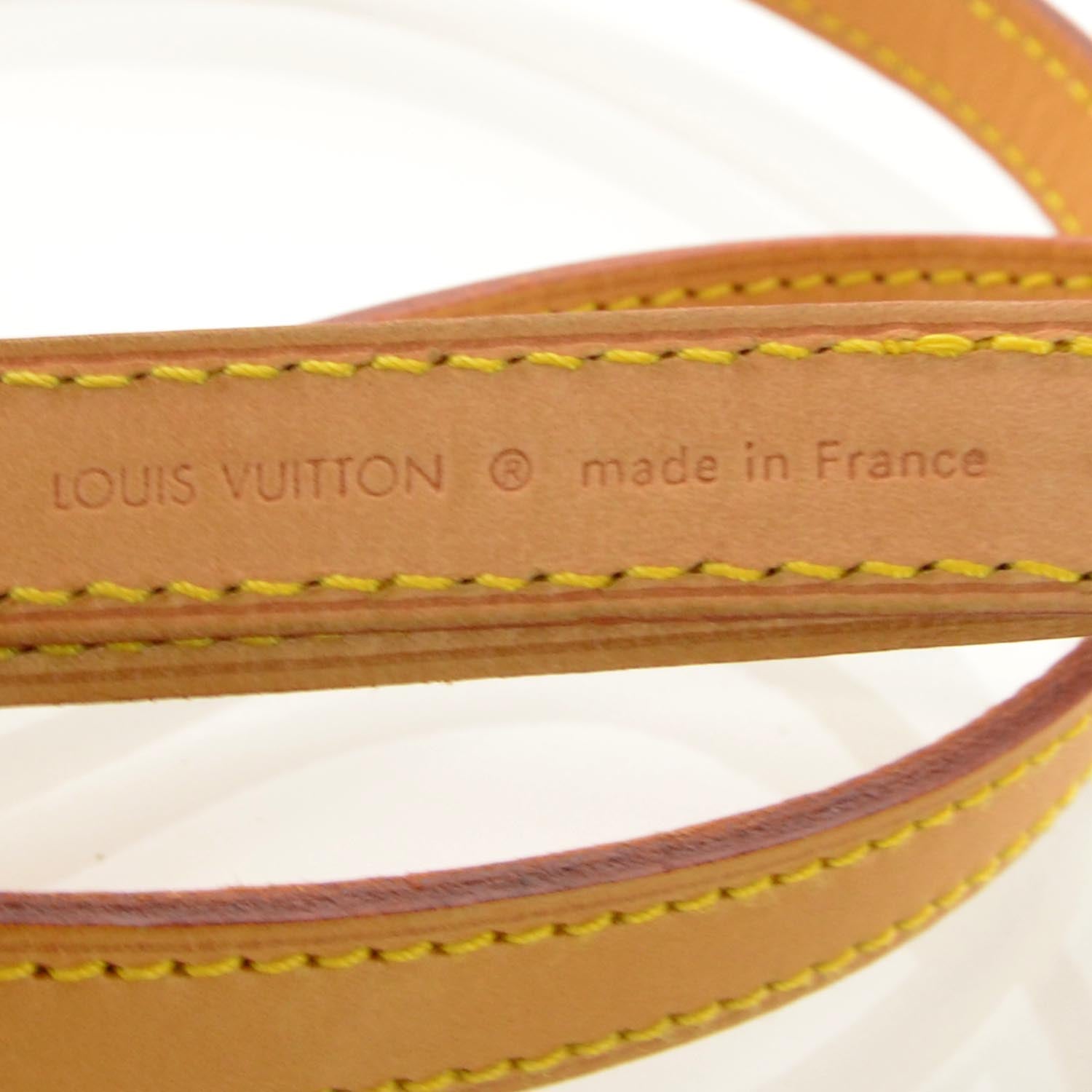 Louis Vuitton Vachetta Adjustable Shoulder Strap 3 of 4