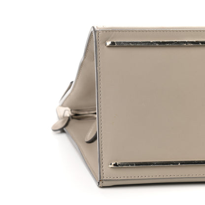 Balenciaga Calfskin Le Dix M Cartable Shoulder Bag Pearl Grey 7 of 13