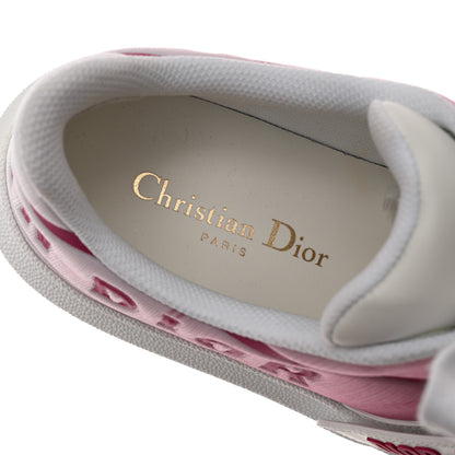 Christian Dior Reflective Fabric Shaded Dior-ID Platform Sneakers 39 Raspberry 6 of 8