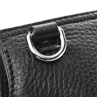 Gucci Pebbled Calfskin Large Bamboo Daily Top Handle Bag Black 16 of 17