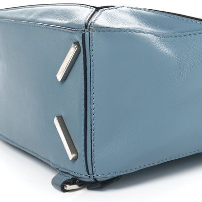Loewe Calfskin Small Puzzle Bag Stone Blue 10 of 10