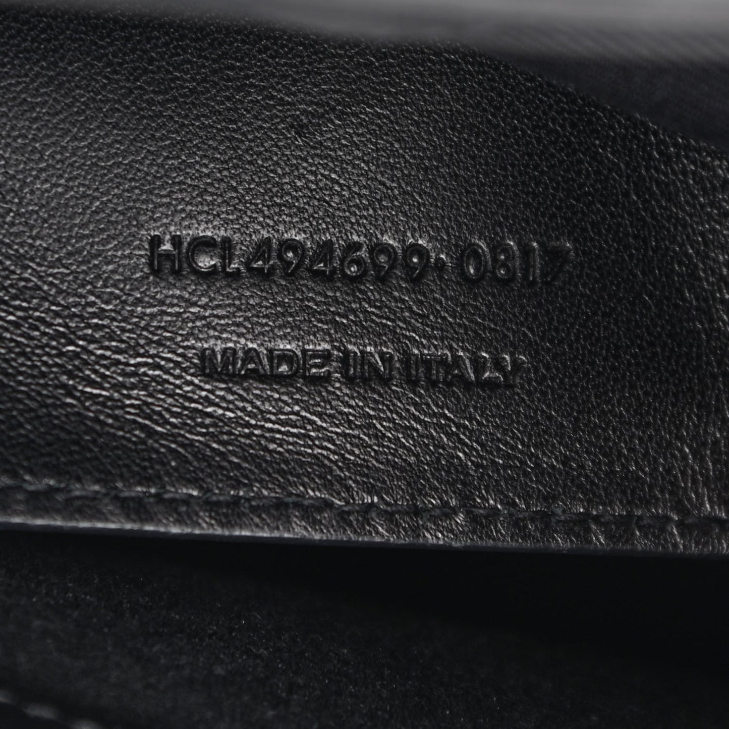 Calfskin Y Quilted Monogram Small Loulou Chain Satchel Black