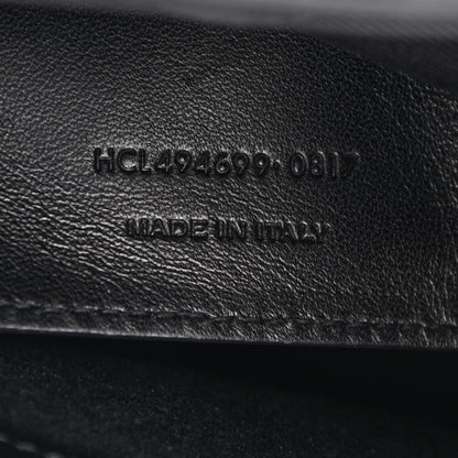 Saint Laurent Calfskin Y Quilted Monogram Small Loulou Chain Satchel Black 6 of 9