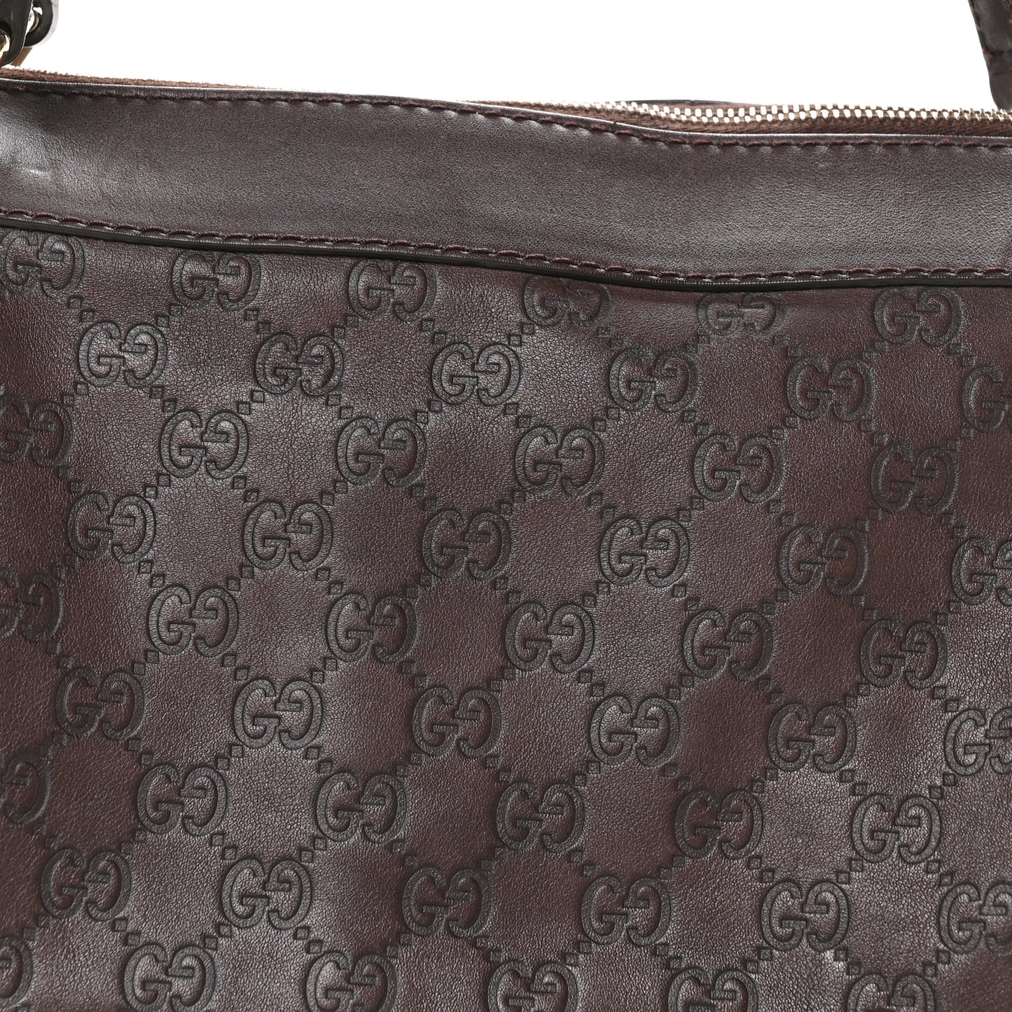 Guccissima Mayfair Tote Brown