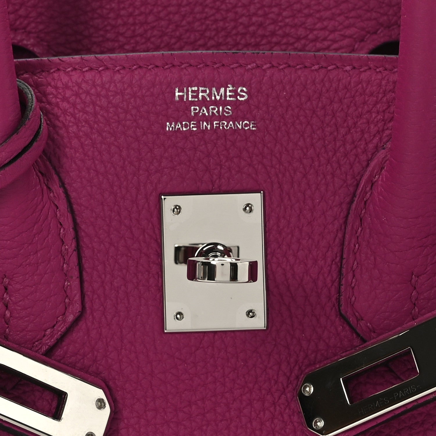 Hermes Togo Birkin 25 Rose Pourpre 6 of 11