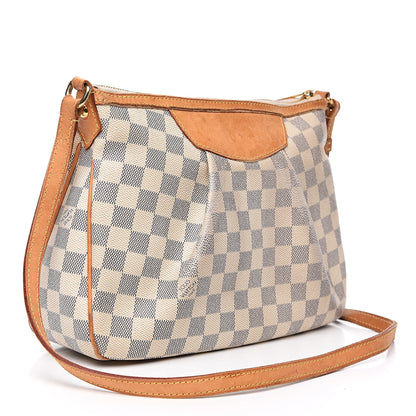 Louis Vuitton Damier Azur Siracusa PM 2 of 17