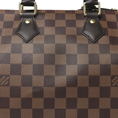 Louis Vuitton Damier Ebene Speedy 25 7 of 9