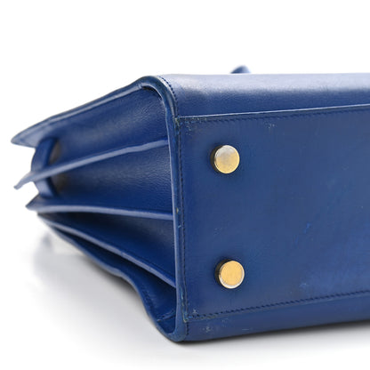Saint Laurent Calfskin Baby Sac De Jour Royal Blue 23 of 24