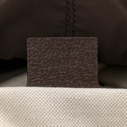 Gucci GG Supreme Monogram Web Skateboard Backpack Brown 7 of 10