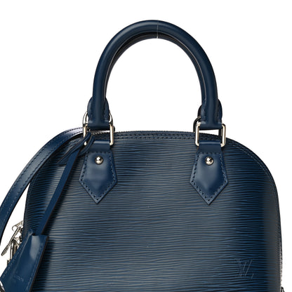 Louis Vuitton Epi Alma BB Indigo 7 of 10