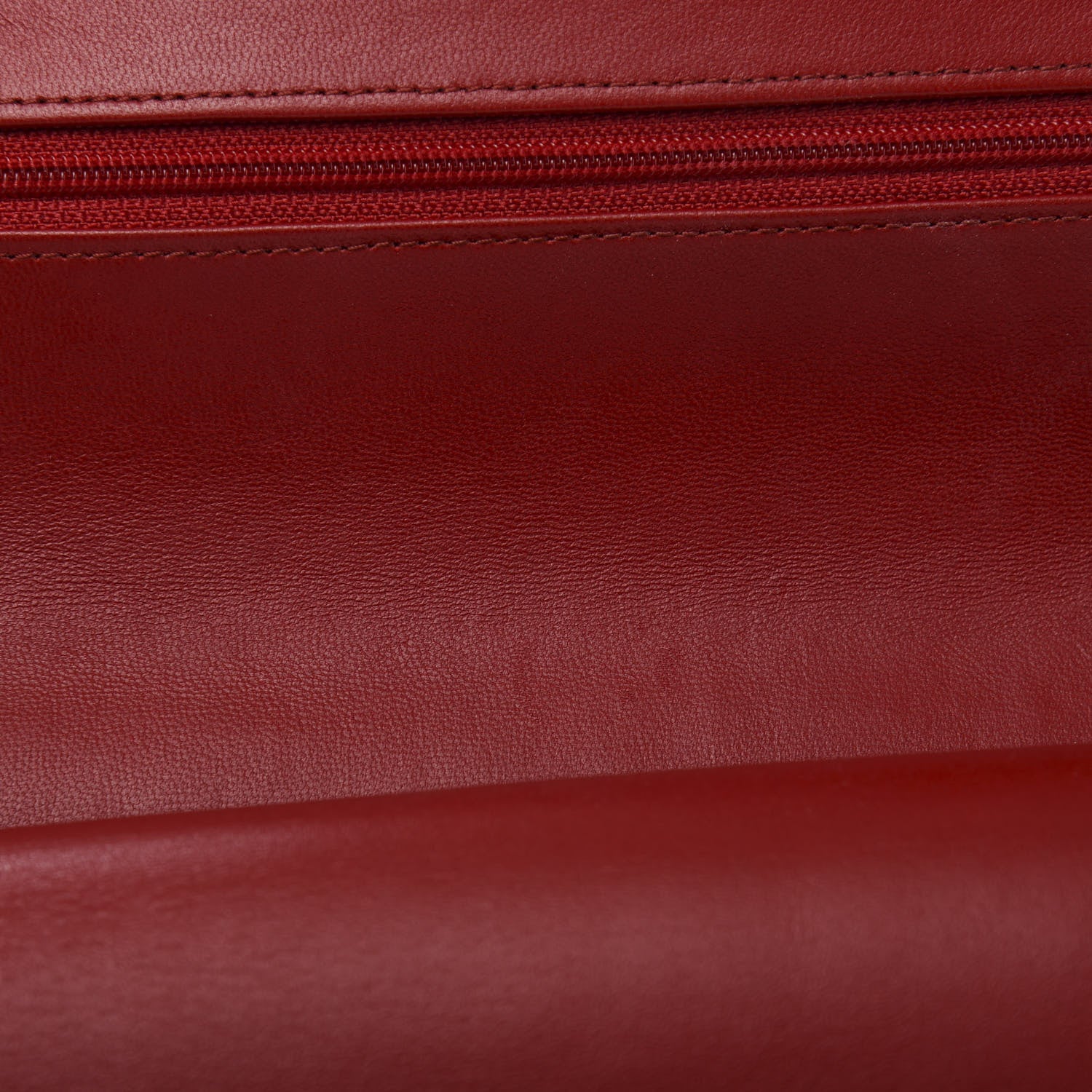 Chanel Lambskin Quilted Medium Double Flap Red 9 of 12