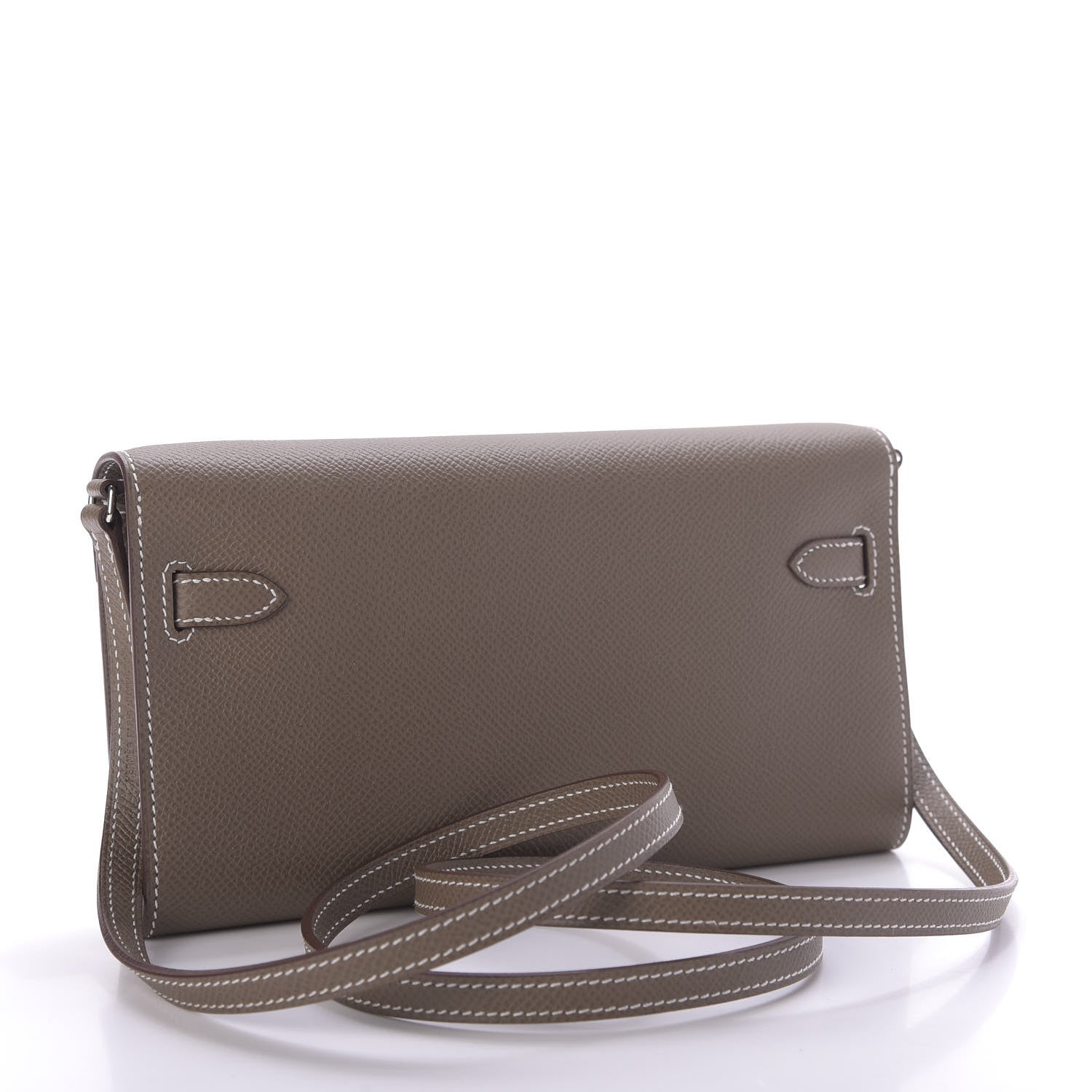 Hermes Epsom Kelly Wallet To Go Etoupe 3 of 9