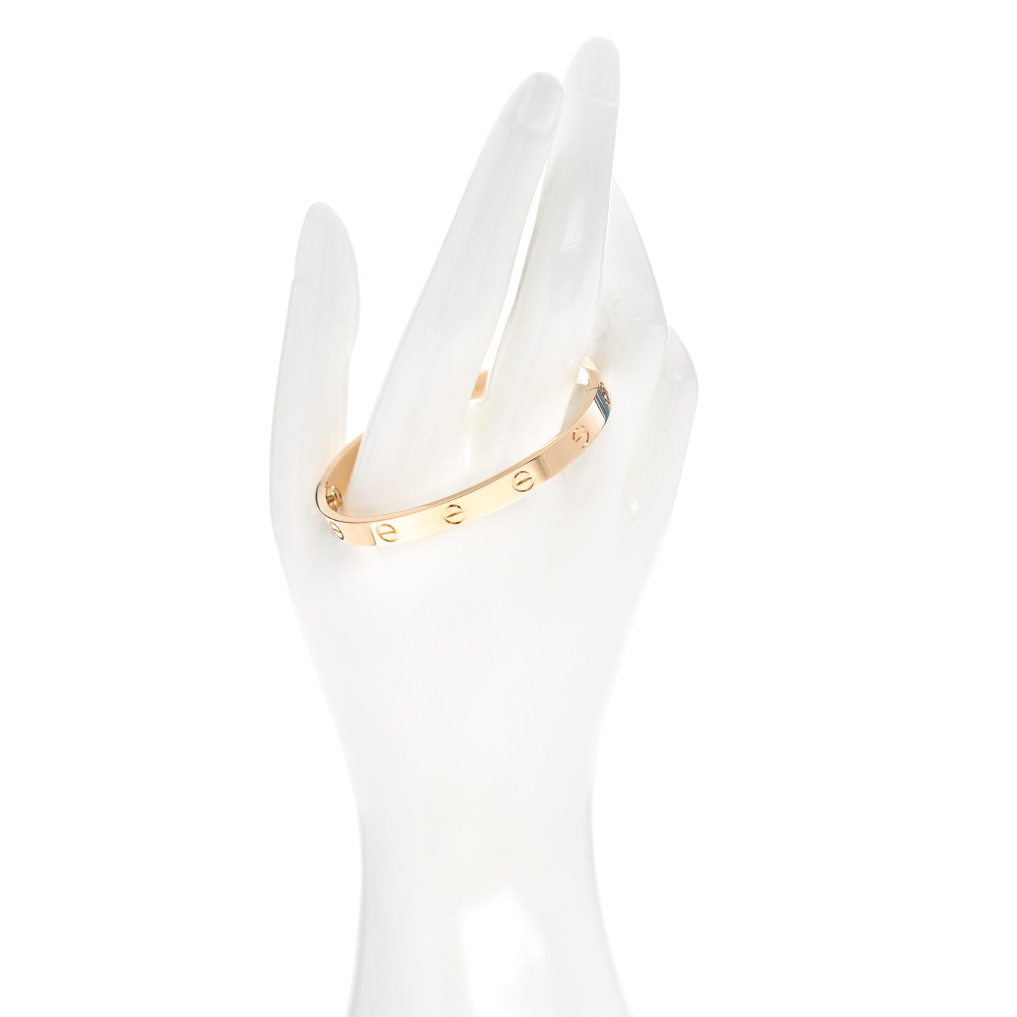 18K Yellow Gold LOVE Bracelet 17