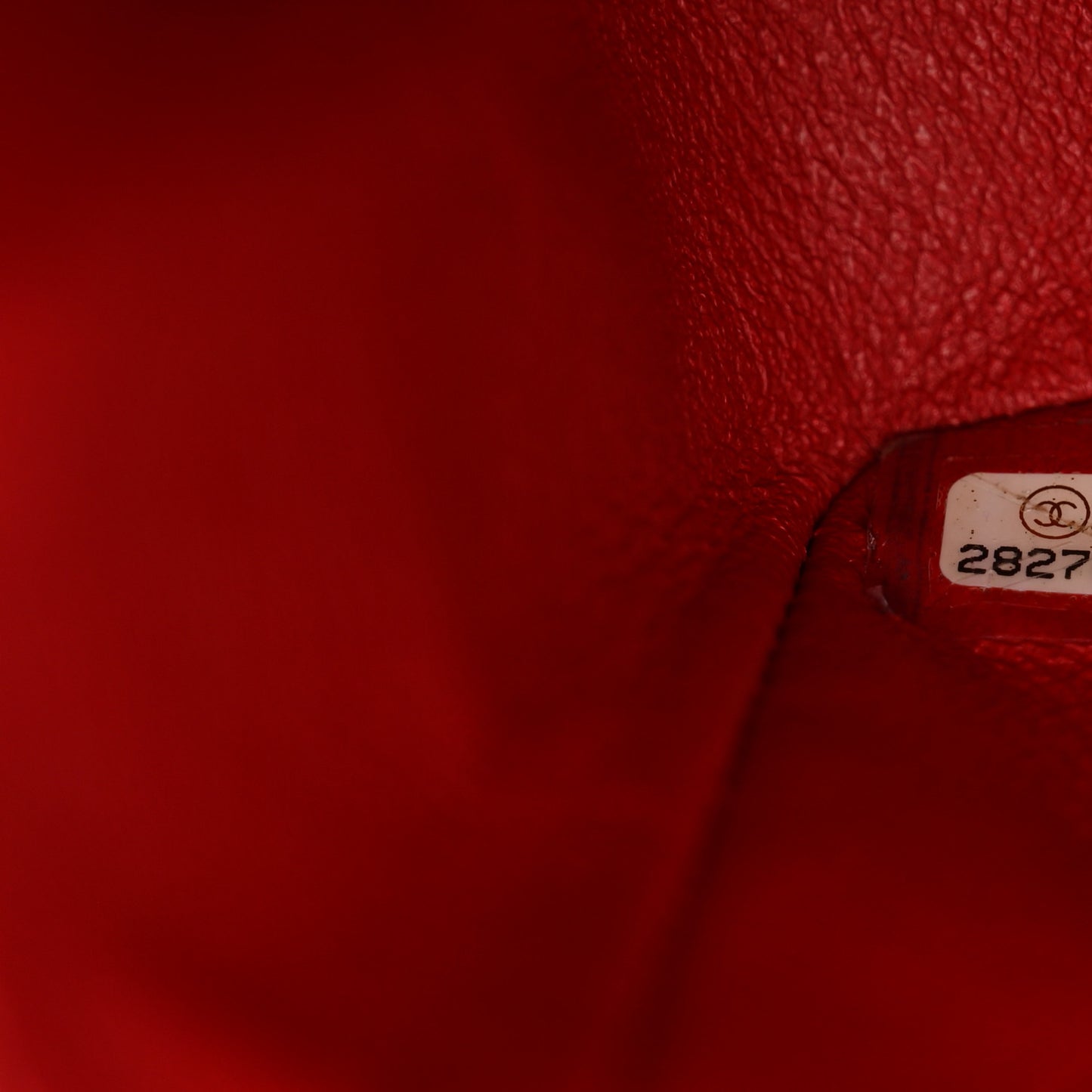 Aged Calfskin Quilted 2.55 Reissue Mini Flap Red