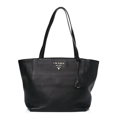 Prada Vitello Phenix Shopping Tote Black 1 of 11