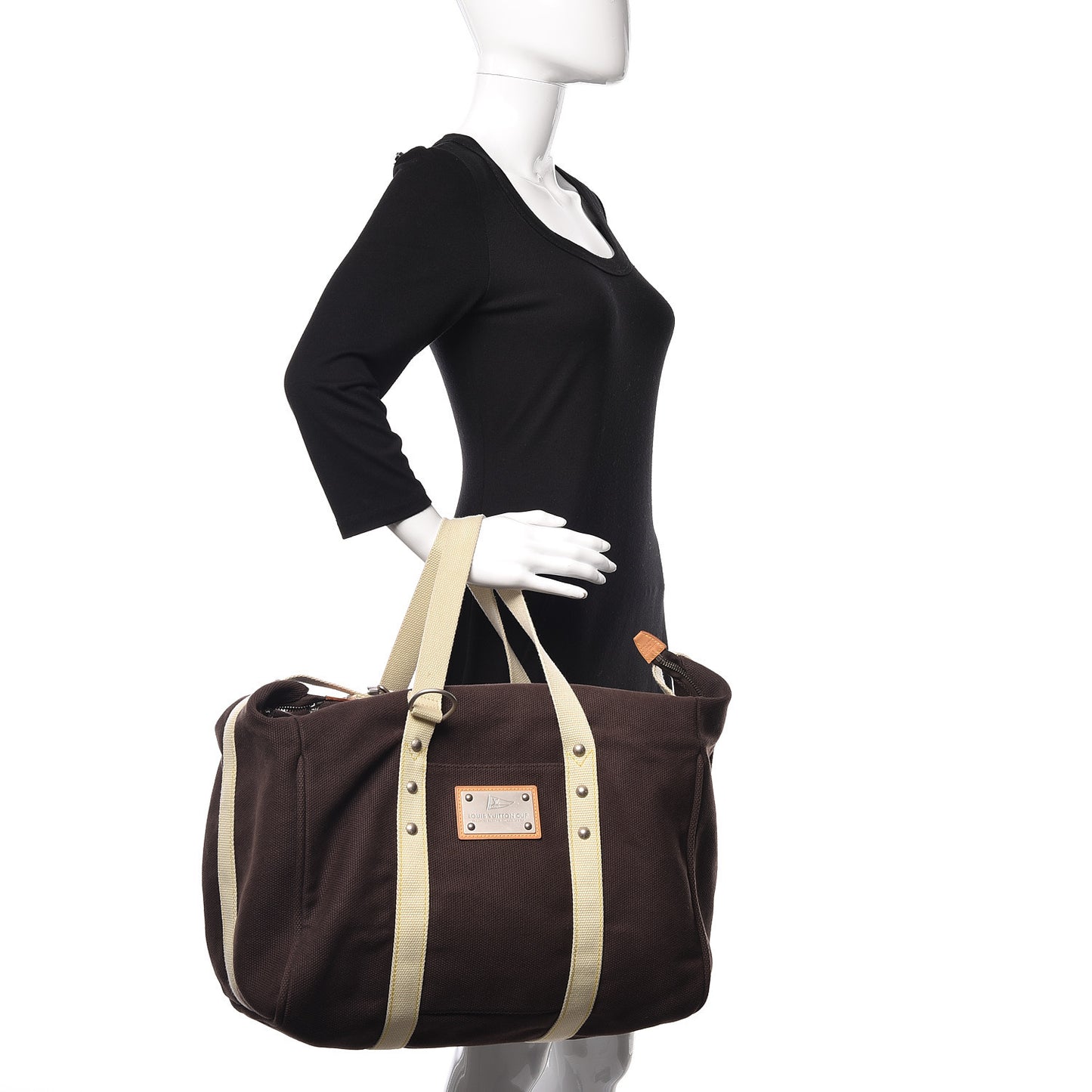 Toile Antigua Sac Weekend Brown