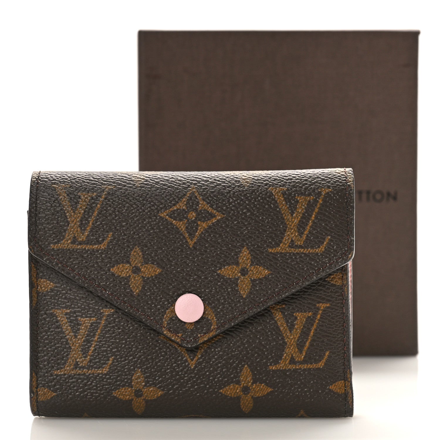 Louis Vuitton Monogram Victorine Wallet Rose Ballerine 9 of 9