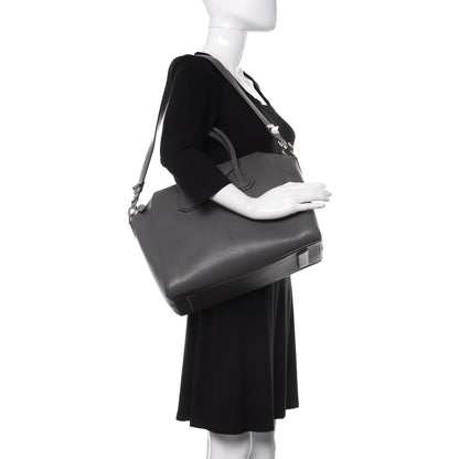 Givenchy Sugar Goatskin Medium Antigona Dark Grey 2 of 12
