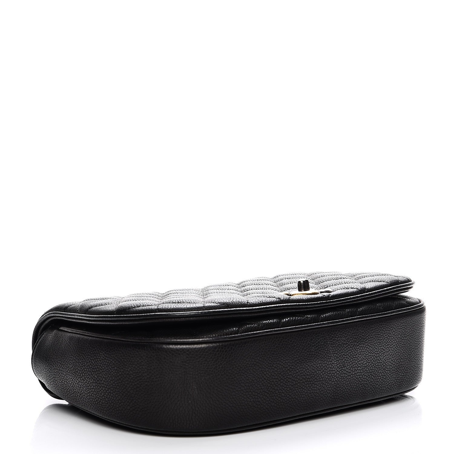 Chanel Caviar Quilted Casual Pocket Messenger Flap Black 4 of 11