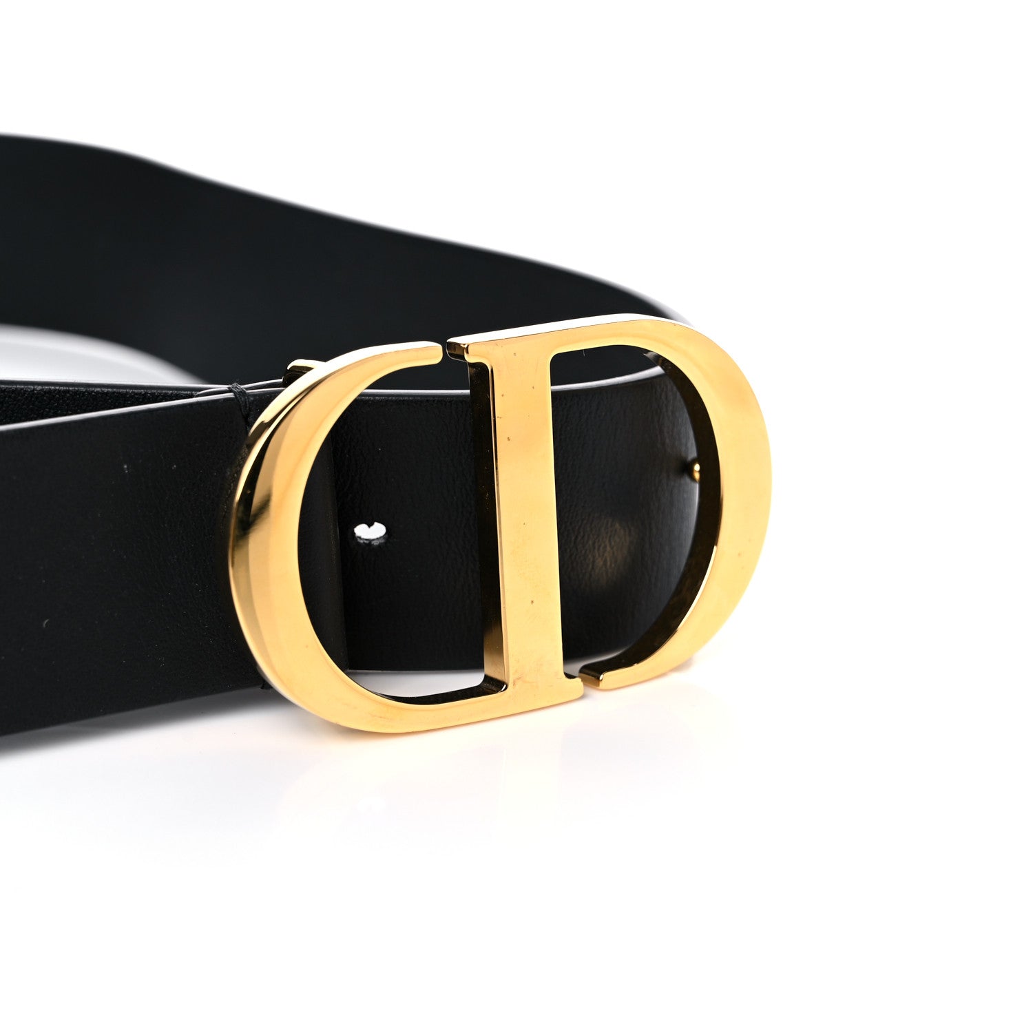 Christian Dior Calfskin CD Belt 75 Black 6 of 7