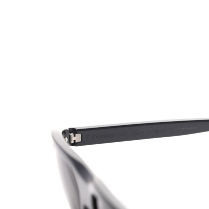 Cartier Acetate Santos De Cartier Square Sunglasses CT0190S Grey 5 of 6