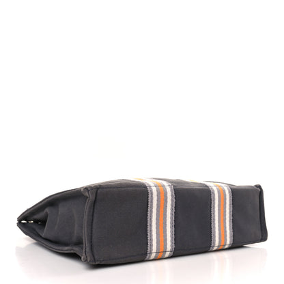 Hermes Cotton Canvas Tout Fourre PM Grey 4 of 8