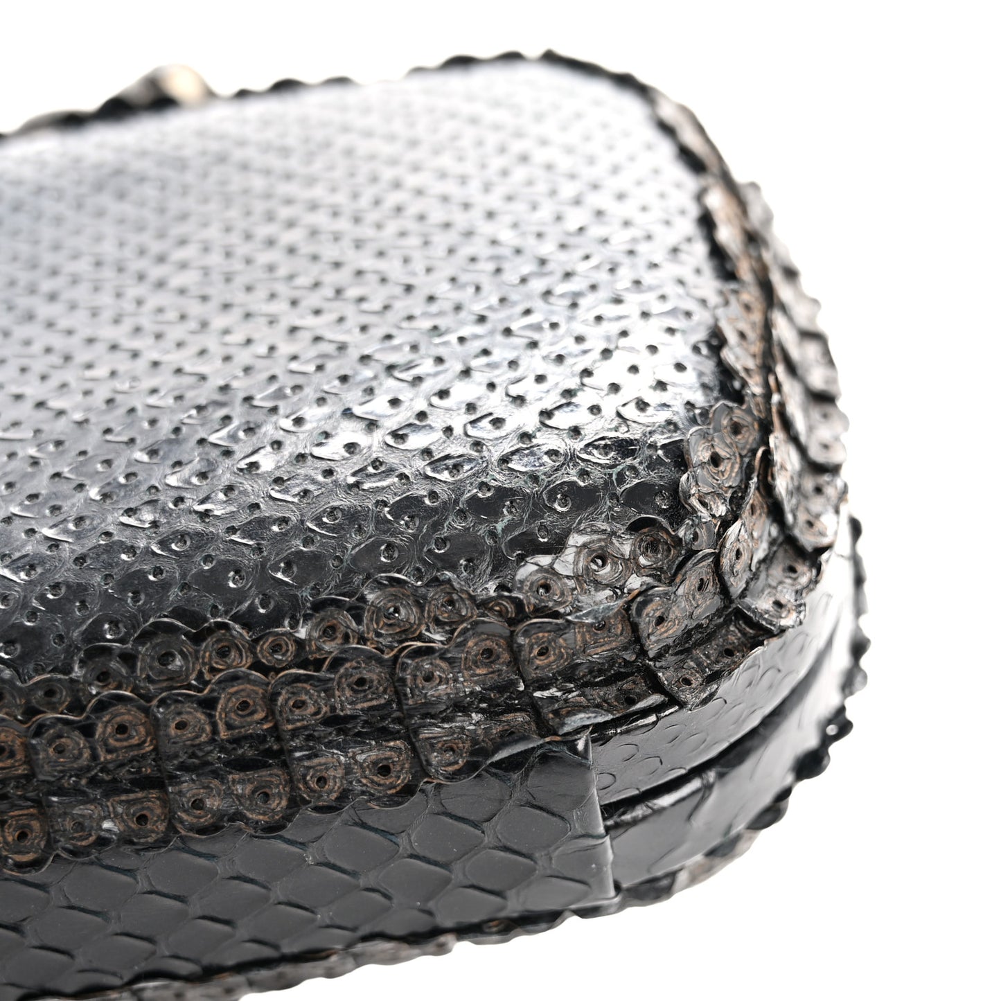 Impero Ayers Knot Clutch Black