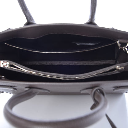Saint Laurent Grained Calfskin Small Sac De Jour Fog 6 of 13