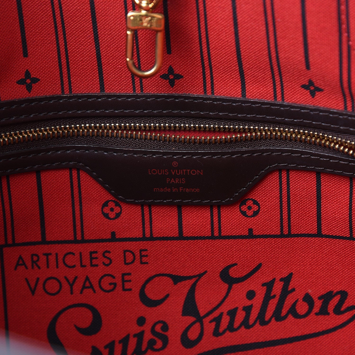 Louis Vuitton Damier Ebene Neverfull MM 5 of 12
