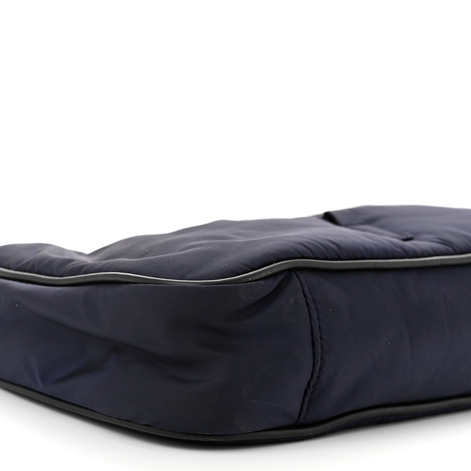 Saint Laurent Econyl Nylon Le 5 A 7 Hobo Navy 9 of 11