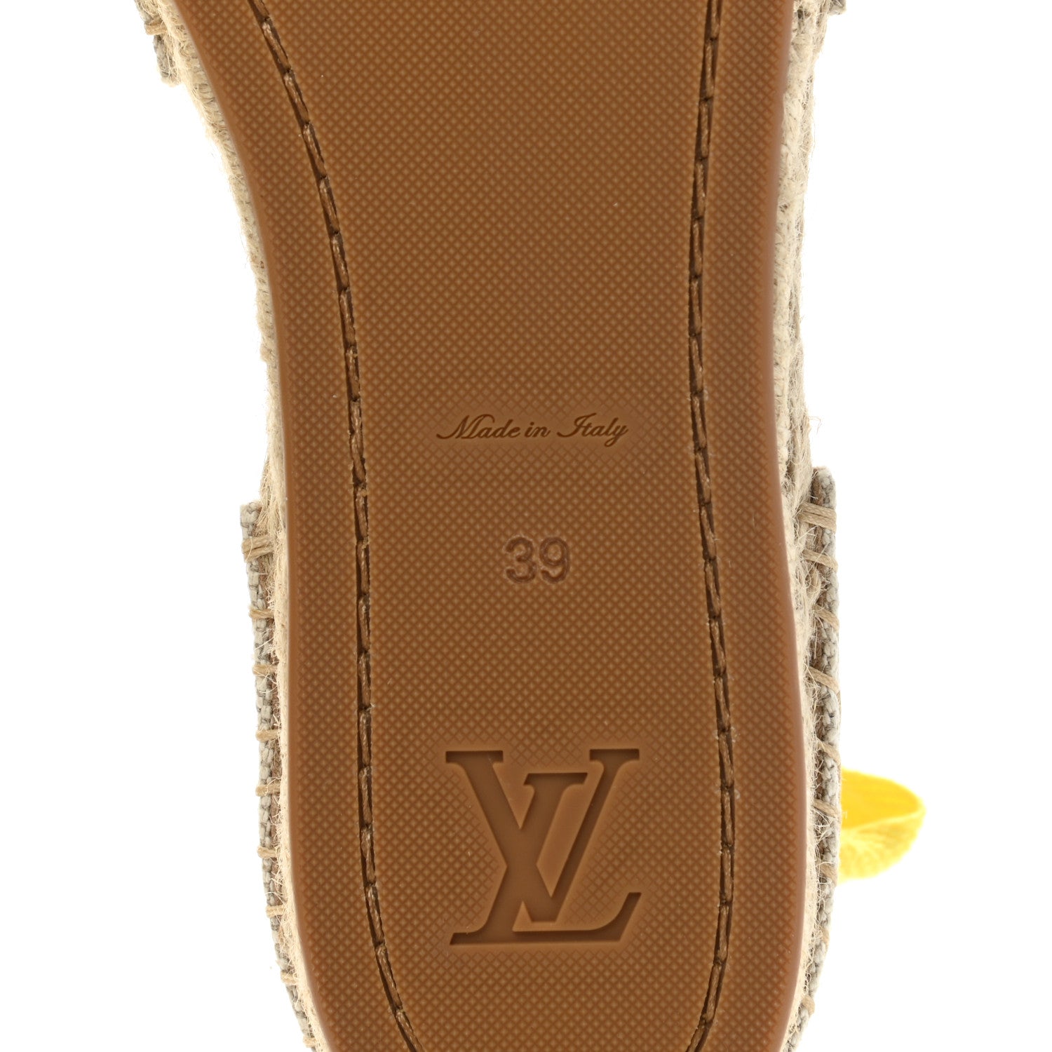 Louis Vuitton Canvas Monogram Starboard Espadrille Flats 39 Rose Pop 6 of 7
