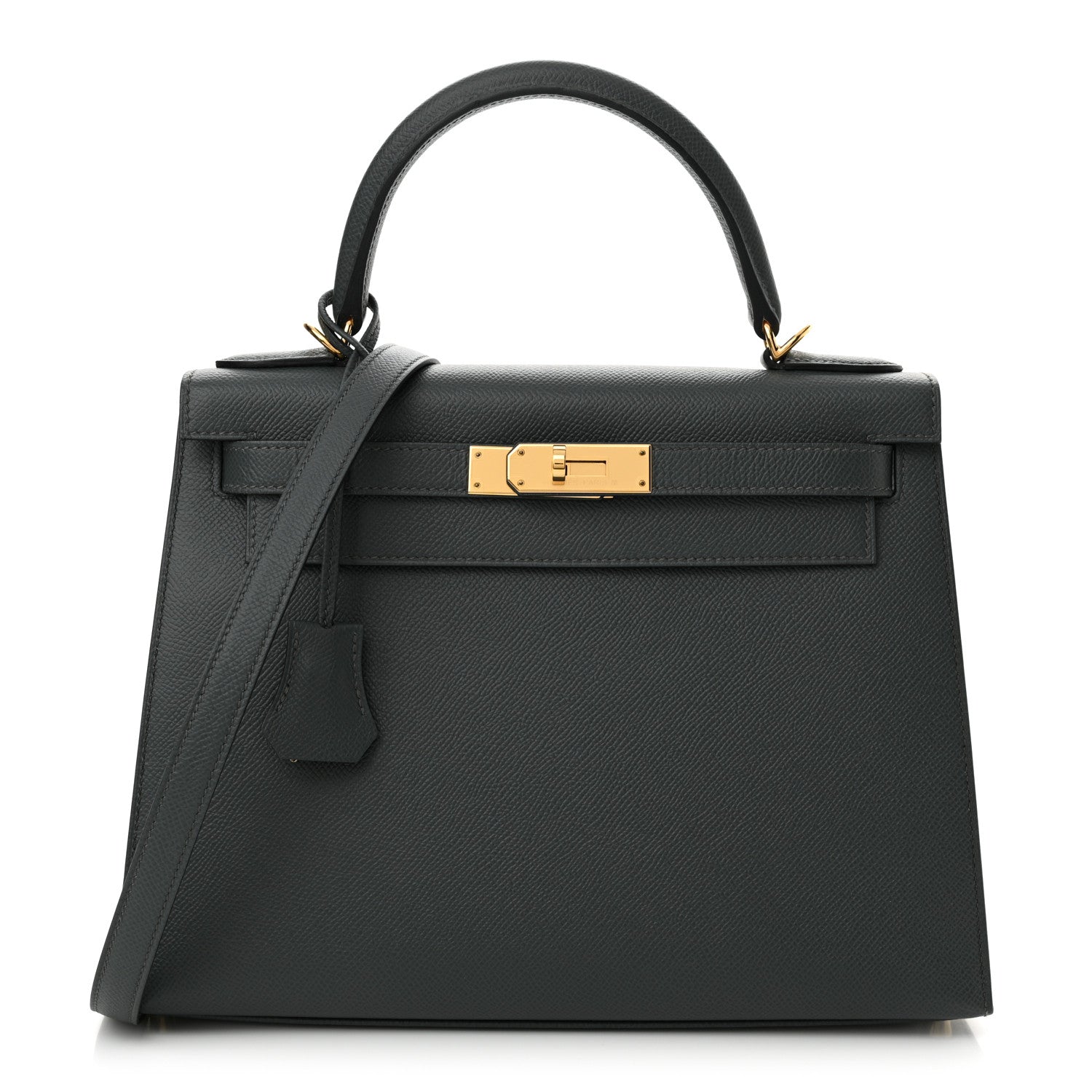 Hermes Epsom Kelly Sellier 28 Bleu Orage 1 of 11