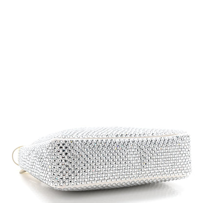 Prada Satin Crystal Mini Re-Edition 2000 Bag White 5 of 11