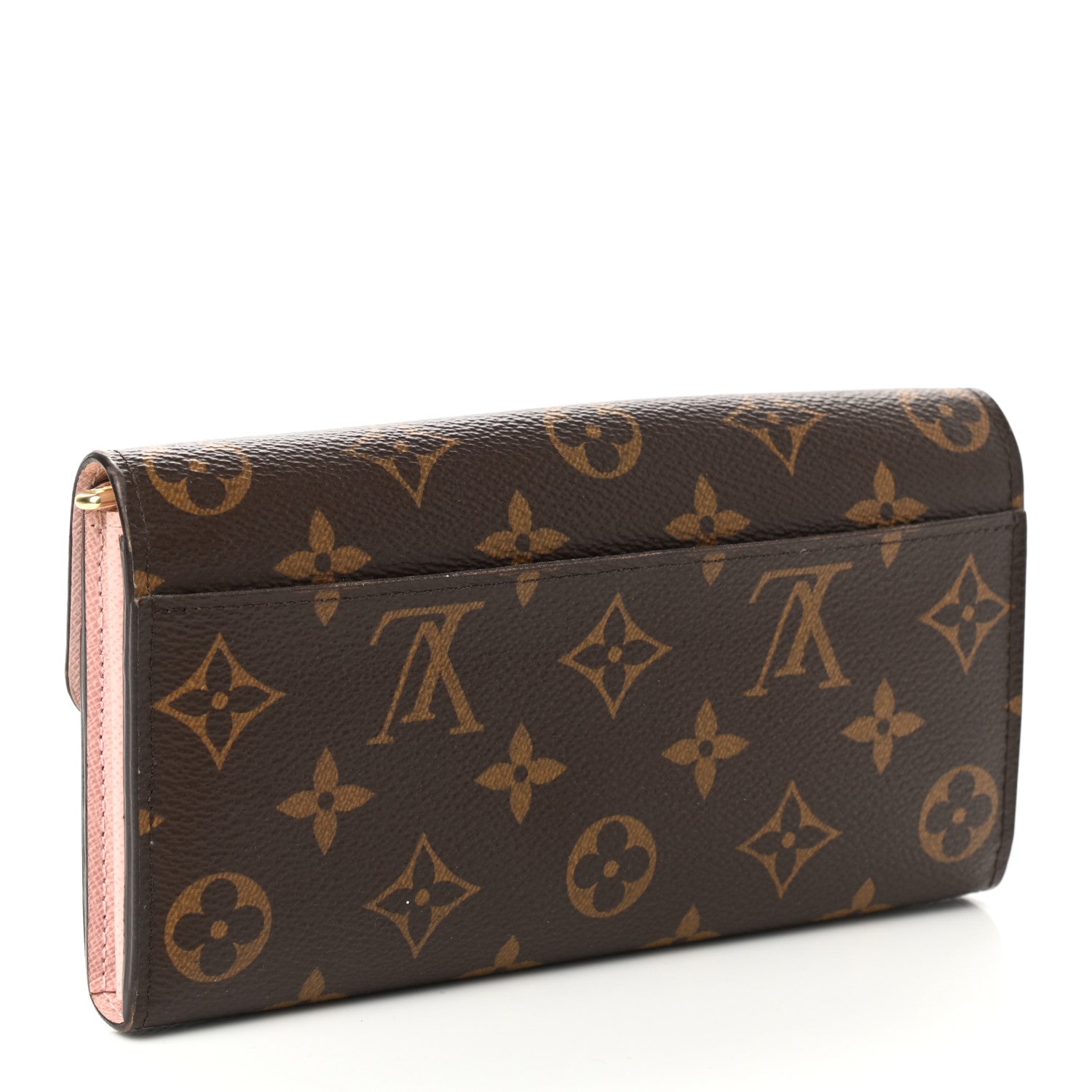 Louis Vuitton Monogram Sarah Wallet NM Rose Ballerine 3 of 6