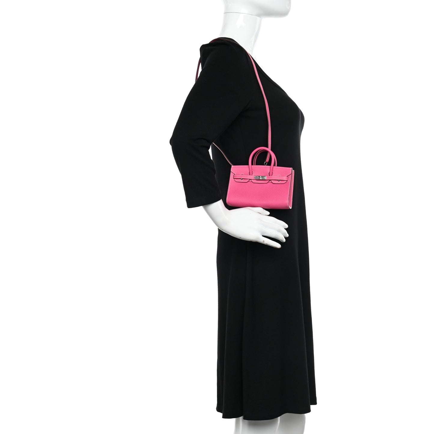 Epsom Micro Birkin 15 Rose Tyrien