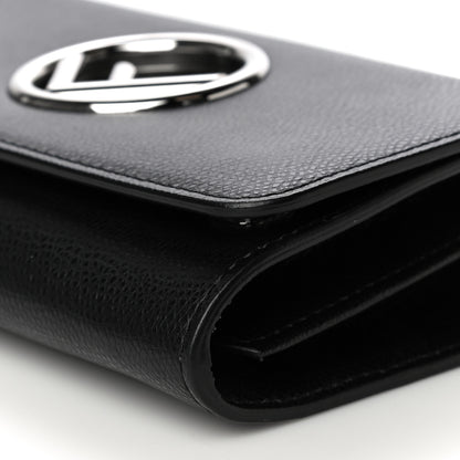 Fendi Vitello Cruise F is Fendi Wallet on Chain Black 10 of 11