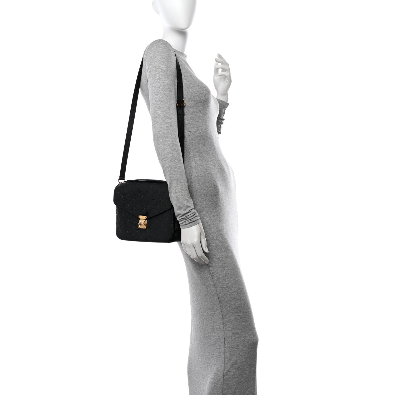 Louis Vuitton Empreinte Pochette Metis Black 3 of 10