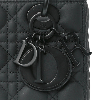 Christian Dior Ultra Matte Calfskin Cannage Small My ABCDior Lady Dior Black 8 of 11