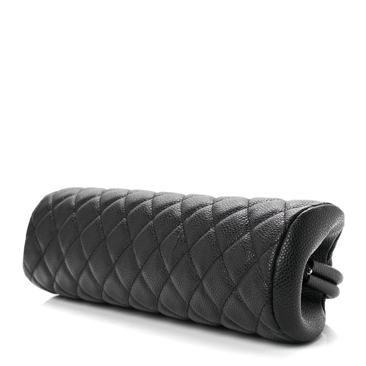 Caviar Quilted Timeless Clutch Black