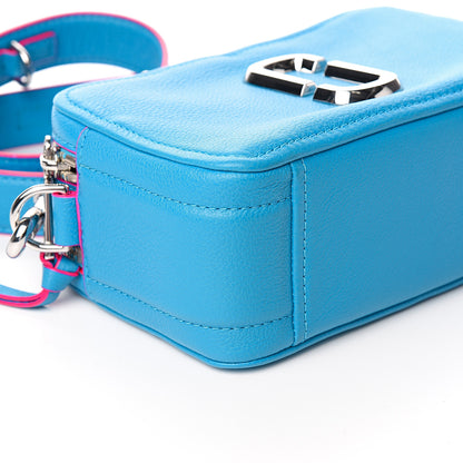 Marc Jacobs Calfskin The Softshot 21 Bright Blue 8 of 10