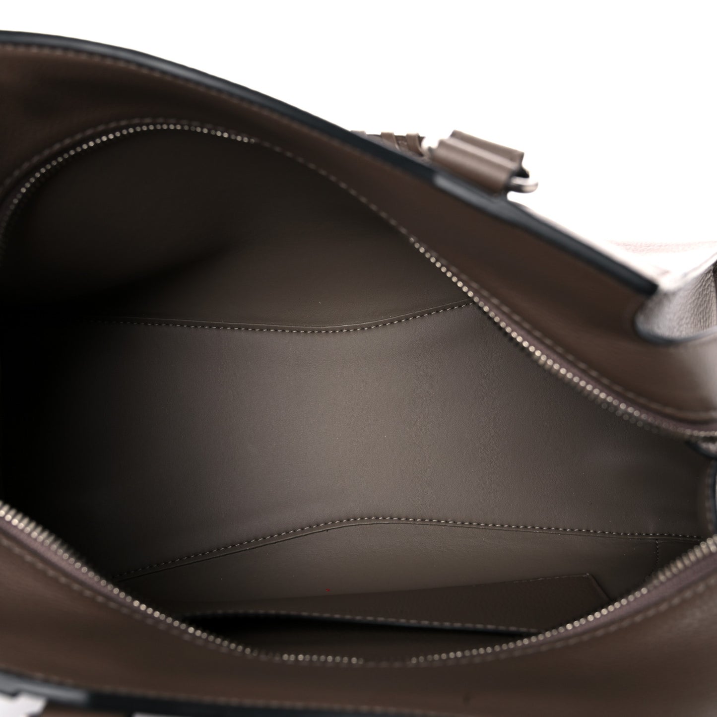 Grained Calfskin Neo Classic Silver Hardware S City Mink Grey