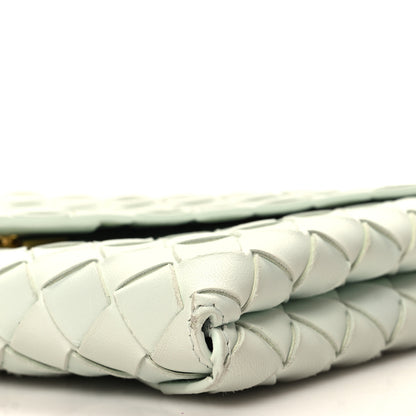 Bottega Veneta Nappa Intrecciato Envelope Pouch Glacier 9 of 10