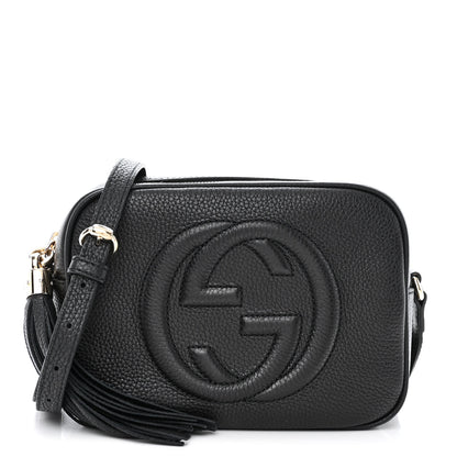 Gucci Pebbled Calfskin Small Soho Disco Bag Black 1 of 10
