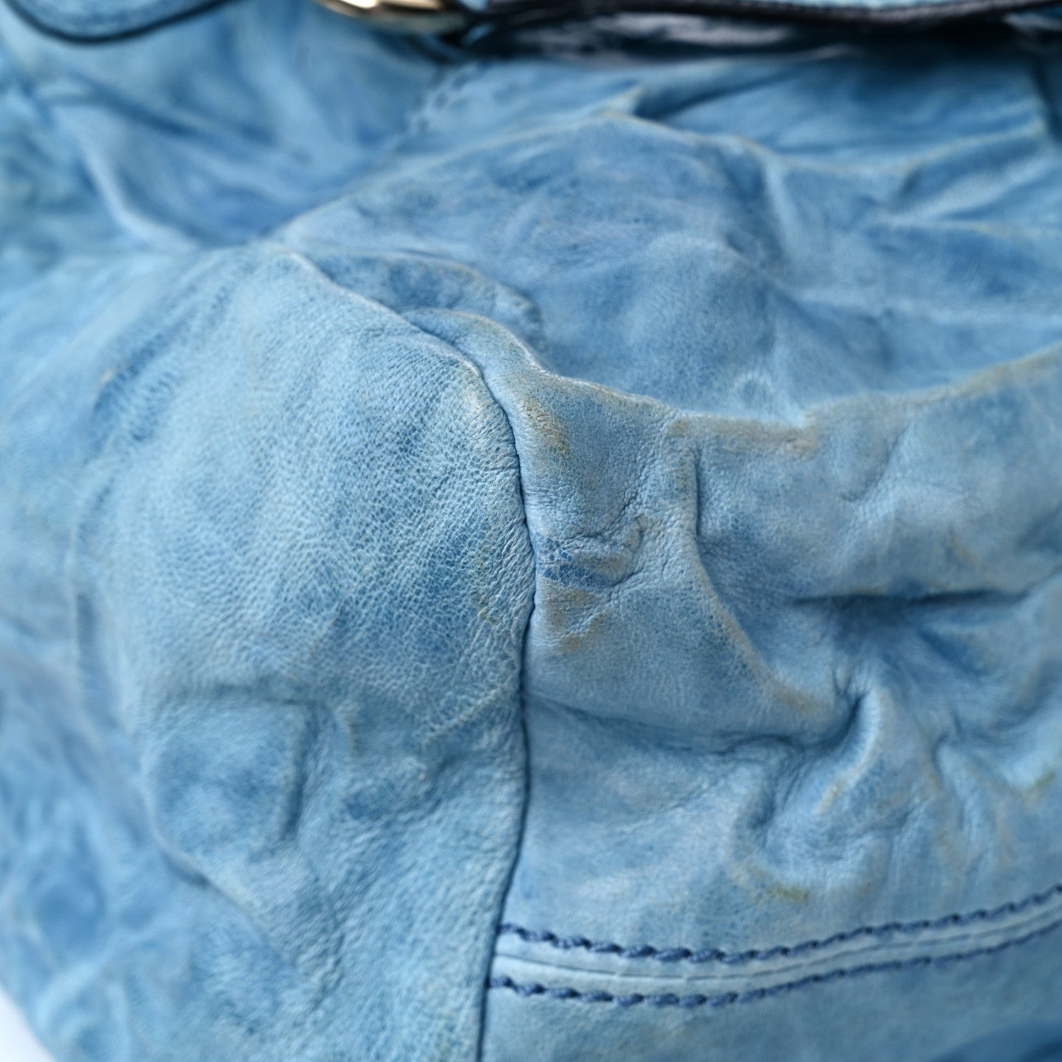 Givenchy Tumbled Sheepskin Pandora Sky Blue 11 of 18