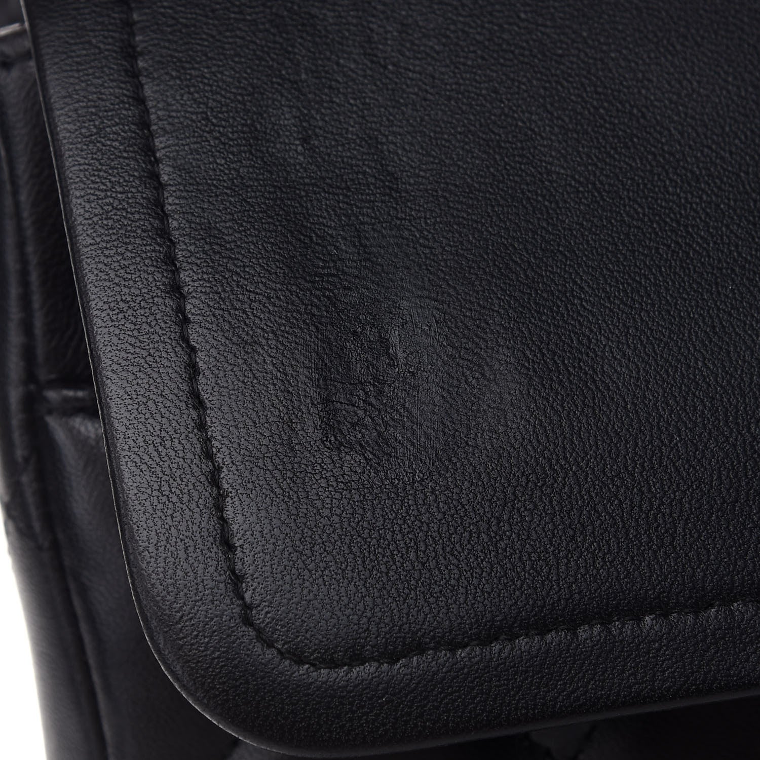 Chanel Lambskin Quilted Maxi Double Flap Black 10 of 11